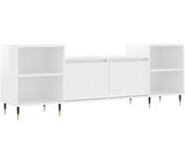 vidaXL Mueble para TV madera contrachapada 160x35x55 cm, Mueble de Salon, Mueble TV, Mueble TV salon, Mesa de TV, Mueble tele
