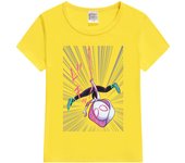 Cartoon spider ghost cute baby spidey girl cartoon ghost Kids T-Shirt Children's Super Hero Kids Sonic Tops Fashion Baby Tops