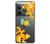 Tumundosmartphone Funda Silicona Antigolpes para Realme GT 6 / GT 6T 5G diseño Abeja Dibujos