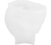 Moldes de silicona para velas, moldes para jabón con forma de calavera, decoración para tartas, esculturas para el hogar, regalos