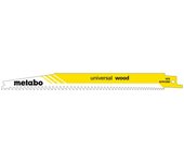 Metabo 5 hojas para sierras de sable "universal wood" 200 x 1,25 mm (631913000)