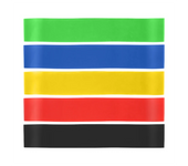 5Pcs Tpe Resistance Bands Fitness Set Rubber Loop Strength Training Workout Expander Yoga Gym Equipment Elastic Portable Pilates