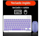 CASEPOKE Mini Bluetooth Keyboard and Mouse for iPad iPhone Accessories Wireless Keyboard For iOS Android Windows Tablet Phone