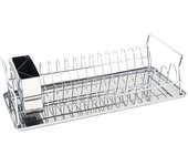 LD Morphling-Escurridor de Cocina de Acero Inoxidable, Estante de Cocina, Estante para Platos para Cocina, escurridores de escurreplatos, Cajas de Almacenamiento en Rack, Organizador de Cocina