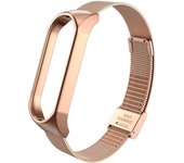 Milanese Loop Strap For Xiaomi Mi Band 6 5 4 3 Stainless Steel Magnetic Bracelet Metal Wristband for Miband 5 6 Strap Smart Band