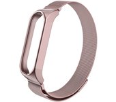 Milanese Loop Strap For Xiaomi Mi Band 6 5 4 3 Stainless Steel Magnetic Bracelet Metal Wristband for Miband 5 6 Strap Smart Band
