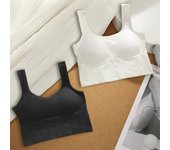 1/2/4Pcs Fitness Top Women Seamless Yoga Bra Sports Bra Anti-Sweat Shockproof Crop Top Push Up Sport Bra Gym Workout Top