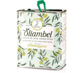 Oliambel Aceite de Oliva Virgen Extra Arbequina 2L - Monovarietal con Polifenoles y Ácido Oleico - Sierra del Moncayo