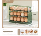 Egg Storage Box Refrigerator Organizer Food Containers Egg Fresh-keeping Case Holder Tray Dispenser Kitchen Storage Boxes