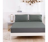 Sábana bajera ajustable Suave Cómoda y Transpirable,para colchón de 15-25 cm de Altura, 50%Poliester y 50% Algodon para cama 90/135/150.