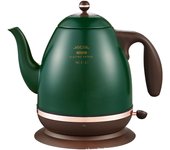 Retro Hérvidor Eléctrico de Maple Inoxidable 304 Electrodomésticos 1.5L Portátil de viaje Caldera Agua 1500W Estilo Europeo Cafetera