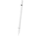 2 In 1 Stylus Pen With Writing Function White