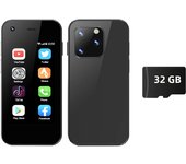 XUESEVEN X6 Mini Android Smart Phone 2.5 Inch Screen 2GB RAM 16GB ROM Dual SIM Slot WIFI Hotspot 3G Small Mobile Phone WhatsAPP
