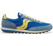 Saucony | Hombre | Zapatillas de Piel Trainer 80 azul