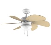Ventilador de techo de 50 W y 36”.