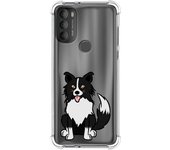 Funda Silicona Antigolpes para Motorola Moto G71 5G diseño Perros 01 Dibujos