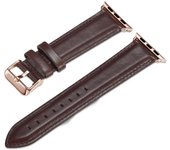 Leather strap for apple watch band 4/5/6/7/8/9 45mm for Apple Watch 42mm 40mm replacement bracelet for iwatch Ultra49mm