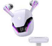 Auriculares Inalámbricos Havit TW970 Mini TWS Gaming Bluetooth 5.3 Baja Latencia LED Indicador de Batería Control de Volumen 6H Uso Carga Rápida Auriculares Deportivos y para Juegos Compatibles con Teléfonos Móvil