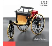 1:12 1886 Vintage Classic car No.1 alloy car model simulation tricycle Toy For Children Gift Collection F499