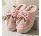 Nuevas zapatillas de algodón de invierno para mujer, zapatillas de algodón de felpa y terciopelo para el hogar, zapatillas de algodón cálidas para interiores con suela gruesa para parejas, zapatillas de algodón para hombres