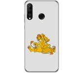 Tumundosmartphone Funda Gel Tpu para Huawei P30 Lite diseño Leones Dibujos