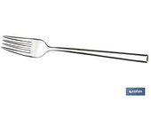 Cofan Caja 12uds Tenedor De Mesa Inox C-18/10 Modelo Bari 2,5 Mm - Acero Inoxidable