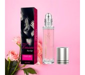 Perfume de feromonas para mujer, fragancia corporal duradera con aceites esenciales y aroma a rosa, tamaño de viaje para mayor confianza y atracción a diario (2 unidades para mujer)