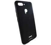 Tumundosmartphone Funda Cristal Templado para Xiaomi Redmi 6 Color Negra Glass