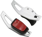 Car Steering Wheel DSG Shift Paddle Extension Shifters Sticker For Volkswagen Tiguan Golf6 MK6 Jetta GTI R20 R36 CC Scirocco EOS