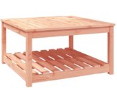 Mesa de Jardín Madera maciza de Douglas 82,5x82,5x45 cm