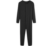 Men's One Piece Long Johns Night Pajama