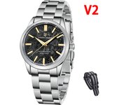 PAGANI DESIGN 2022 New 40MM Top Brand Luxury Men's Quartz Watch AR Coating Meteorite Dial Luminous Sapphire Glass Men's Watch