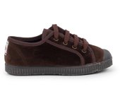 Pisamonas Zapatilla Terciopelo Con Cordones