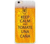 Funda original compatible con iPhone 6 - 6S - Keep calm and tomate una caña