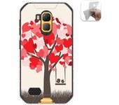 Tumundosmartphone Funda Gel Tpu para Ulefone Armor X7 / X7 Pro diseño Pajaritos Dibujos