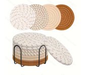 Posavasos de granja, decoración de otoño, decoración del hogar, decoración estética de cúpula, decoración de cocina de otoño, decoración de oficina bohemia, decoración de comedor, regalos de