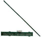 Tira 9 leds Philips 49PUS7503/12, Ambilight, 715G7006-T1A-002-005K