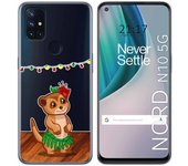Tumundosmartphone Funda Gel Transparente para Oneplus Nord N10 5G diseño Suricata Dibujos