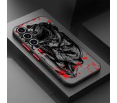 Case For Samsung Galaxy S23 Ultra S22 S20 FE S21 5G Matte Phone Cover S10 Note 20 10 Lite Luxury Funda Eren Attack On Titan