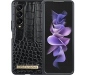 Vietao-Retro Business Leather Mobile Phone Case for Samsung Galaxy Z Fold 5, 4, 3, Zfold Black 360, Full Cell Phone Cover