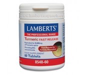 Lamberts Cúrcuma de Liberación Rápida 60 Comprimidos ✅ Entrega 24/72h