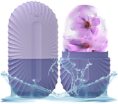 Ice Face Roller Silicone Ice Facial Rollers Cube Face Contour for Eyes Neck Beauty Facial Massage Roller Pore Shrink Face Roller