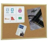 FAIBO TABLERO CORCHO 607 40X60 MARCO PINO VARIOS PAPELERIA
