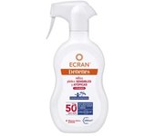 Leche protectora solar infantil para pieles sensibles y atópicas SPF50+ pistola 270ml. Denenes