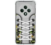 Tumundosmartphone Funda Silicona Antigolpes para Oppo Reno 12FS 4G / 12 FS 5G diseño Zapatillas 08 Dibujos
