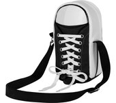 Oh My Pop Black Sneakers Bag, Black