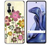 Funda Silicona para Xiaomi 11T 5G / 11T Pro 5G diseño Primavera En Flor Dibujos