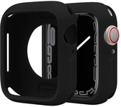 Soft Silicone Case For Apple Watch 8 45mm 7 41mm 40mm 44mm Accessories Protection Shell Cover For iWatch Series 8 7 6 5 4 3 SE
