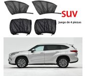 4-piece window screen set, premium window sunshade breathable mosquito net for front and rear windows, UV protection Accessories