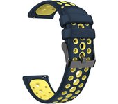 Two-color Band for Huawei Watch GT5/GT4/GT3 46mm Breathable Holes Women Men Strap Compatible with Huawei Watch GT5 Pro 46mm